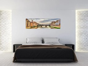 Obraz - Most przez rzekę (170x50 cm)