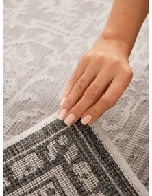Dywan odpowiedni na zewnątrz w szaro-śmietankowym kolorze 120x170 cm Duet Kona – NORTHRUGS