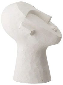 Biała dekoracja w kształcie głowy Bloomingville Head