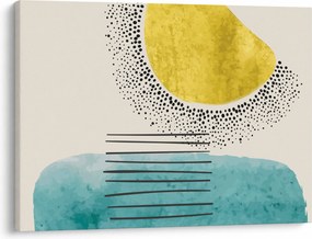 Obraz - Abstrakcyjny obraz plaży N⁰2 (70x50 cm)