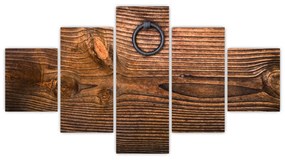 Obraz tekstury drewna (125x70 cm)