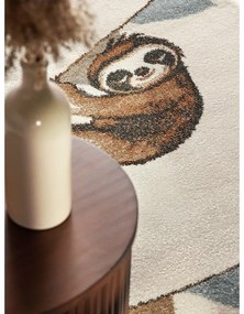 Kremowy dywan dziecięcy 160x230 cm Walk like an Elephant Rainbow Party – Villeroy&amp;Boch