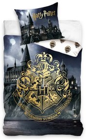 Bawełniana pościel Harry Potter Podróż doHogwartu, 140 x 200 cm, 70 x 90 cm