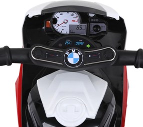 HOMCOM motorek elektryczny BMW 3 koła czerwony z akumulatorem dla maluchów 18-36 miesięcy zabawka | Aosom PL