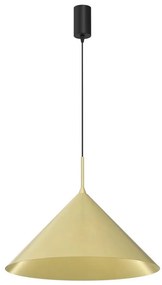 Lampa wisząca na lince CAPITAL 1xGX53/15W/230V, średnica 46 cm, złota