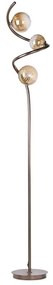 ONLI - Lampa podłogowa FRIDA 3xG9/10W/230V miedź