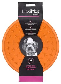 Mata do lizania do wanny Splash Orange – LickiMat