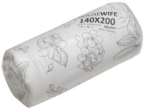 Całoroczna kołdra pikowana SELORA 140x200 cm, biała