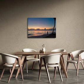 Obraz kobiety na plaży (70x50 cm)