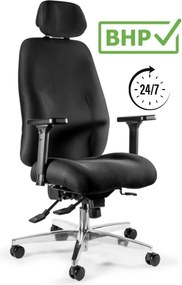 Ergonomiczny fotel biurowy do pracy 24/7 Ultima, zgodny z normą BHP