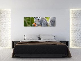 Obraz lemura (170x50 cm)