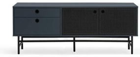 Ciemnoniebieska szafla pod TV 140x52 cm Punto – Teulat