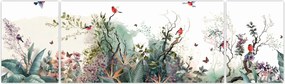 Obraz - Naturalny krajobraz, akwarela (170x50 cm)
