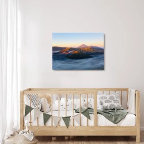 Obraz na szkle góry Bromo w Indonezji (70x50 cm)
