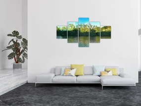 Obraz - jezioro (125x70 cm)