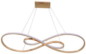 LED Żyrandol na lince ZUMBA LED/50W/230V złoty