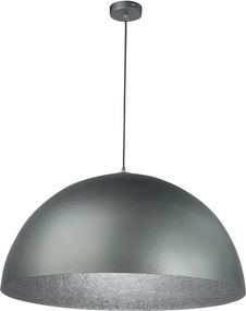 Sfera Sigma lampa wisząca sferyczna srebrna średnica 35, 50, 70, 90 cm