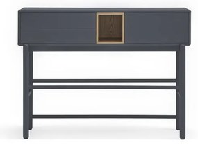 Ciemnoszara konsola 35x120 cm Corvo – Teulat