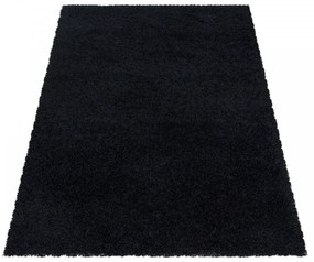 Dywan shaggy Sydney czarny 120 cm x 170 cm