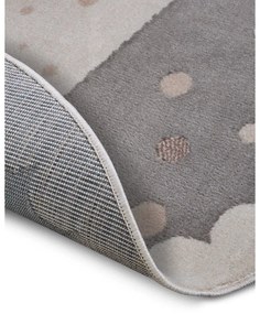 Szary dywan dziecięcy ø 140 cm Crown – Hanse Home