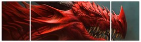 Obraz - Smok (170x50 cm)