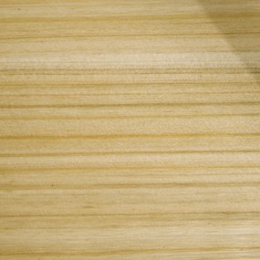 Outsunny 4-Poziomowy Stojak na Rośliny, Regulowany, 110 cm Wysokości Dla Wewnątrz i Na Zewnątrz, Drewno Czarny+Natur Drewno