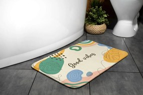 Dywanik antypoślizgowy do łazienki Dywanik antypoślizgowy do łazienki Abstrakcja Geometryczna