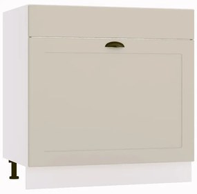 Szafka pod zlew 80 ADELE D80ZL S/1 beżowy mat STOLKAR