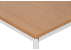 Stół jadalniany, 200x80 cm, szara podstawa, buk