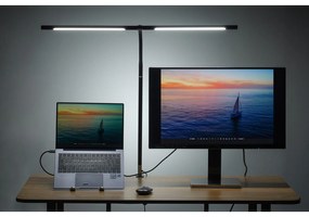 Lampa LED na biurko NOX, zacisk, pilot zdalnego sterowania