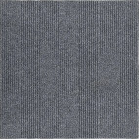 Szary dywan z prążkami 100x100 P1-C71