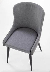 Krzesło do jadalni z niskimi podłokietnikami K333