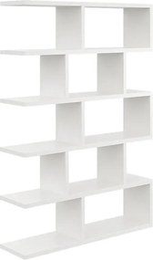 Minimalistyczny Regał Biały Wiszący Lub Stojący B4-H23