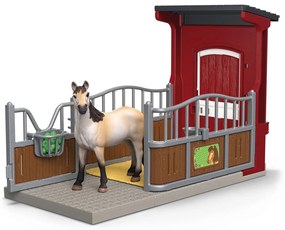 Schleich 42724 Boks dla pony z klaczą mustang