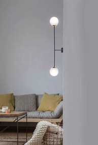 Dwustronny kinkiet szklane kule - 4X S850 S6-T18