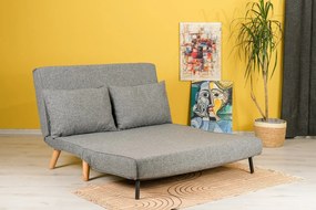Sofa rozkładana Folde 2 jasnoszara