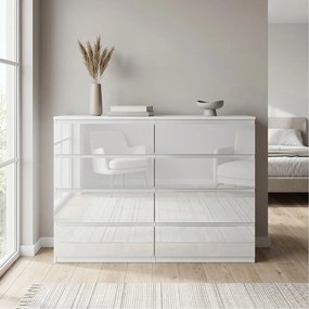 Komoda NUDO 120 cm do Salonu Sypialni Biały