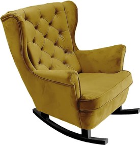 Fotel Relax z Tapicerowanym Siedzeniem i Podłokietnikami, Fotel TV 102x81x95cm Oliwkowy_29819