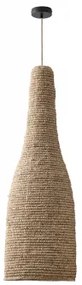Lampa Sufitowa Jessica Miel - Czarna & ↑105 Cm Jessica - Sklum