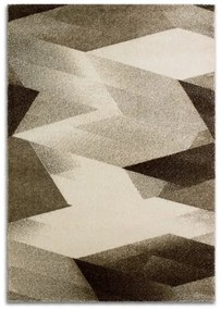 Dywan nowoczesny Lara Geometria beżowy 80 cm x 150 cm