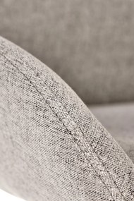 Krzesło obrotowe na białym stelażu Falcao