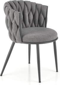 Krzesło z plecionym oparciem K516