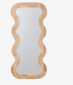 Lustro Ścienne 85x180 Cm Z Drewna Dębowego Lierta Roble - Sklum