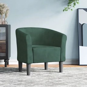 Ciemnozielony fotel welurowy do salonu  Z3-Z67