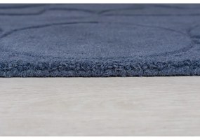 Niebieski wełniany dywan Flair Rugs Gigi, 120x170 cm