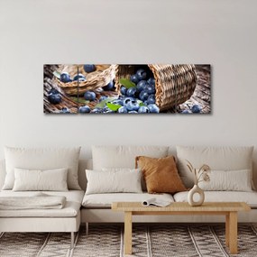 Obraz - Soczyste jagody (170x50 cm)
