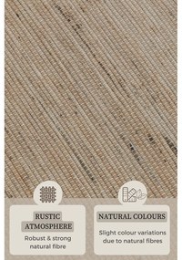 Beżowy chodnik 80x200 cm Handloom – Hanse Home