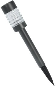 ProGarden Zestaw lamp solarnych ze stali nierdzewnej, 3 szt., ciepła biała