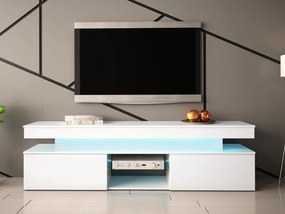 Szafka RTV Lestirola 2D 190 z oświetleniem LED