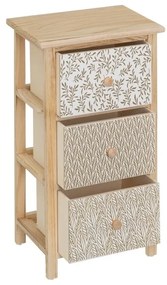 Wysoka komoda z litego drewna paulowni 34x61 cm – Casa Selección